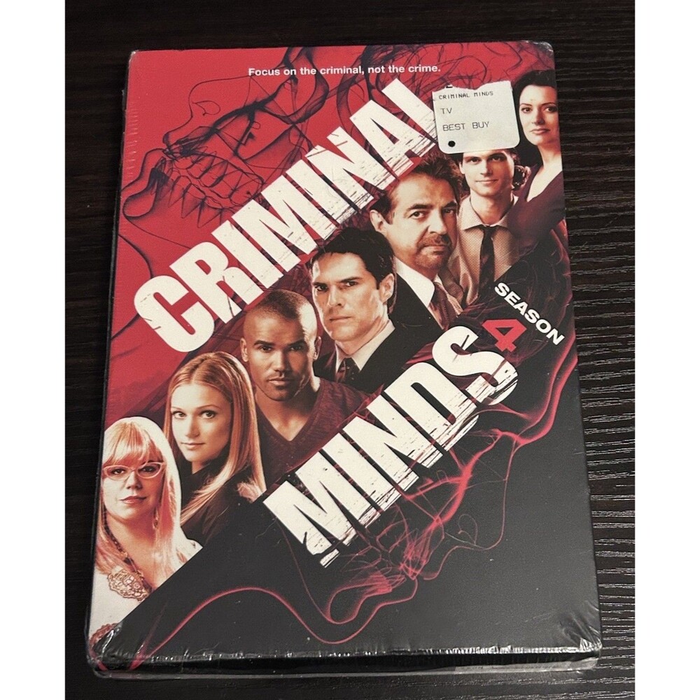 Criminal Minds Complete Fourth Season DVD Box Set Brand New Factory Sealed